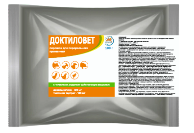 Доктиловет (100 г) (тилозин+доксициклин)